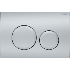Geberit 115.127.46.1 Delta20 Клавиша смыва с двойным смывом: Матовый хром