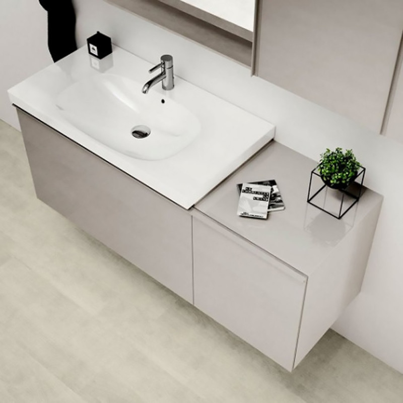 Geberit 500.622.01.2 Acanto Умивальник 75см, з отвором, з переливом, білий