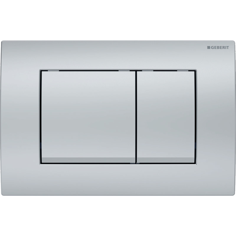 Geberit 115.137.46.1 Delta30 Клавіша змиву з подвійним змивом: Матовий хром