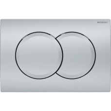 Geberit 115.107.46.1 Delta01 Клавиша смыва с двойным смывом: Матовый хром