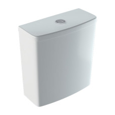 Geberit 500.266.01.1 Selnova Square Бачок прямоугольный 6/3 л, подвод воды снизу, белый глянец