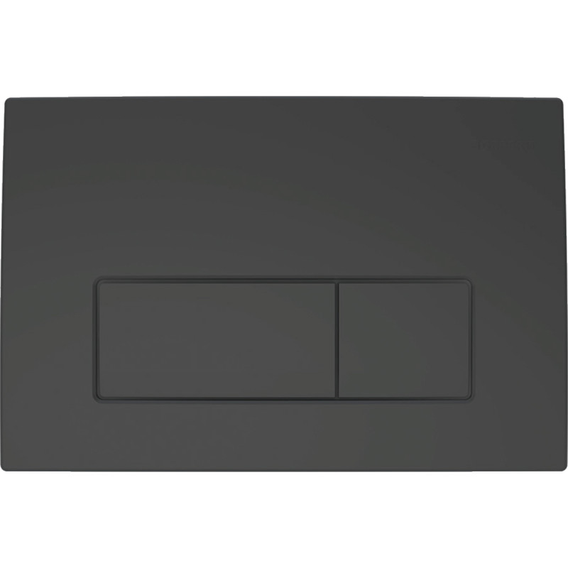 Geberit 115.119.14.1 Delta50 Клавіша змиву з подвійним змивом: Чорний мат