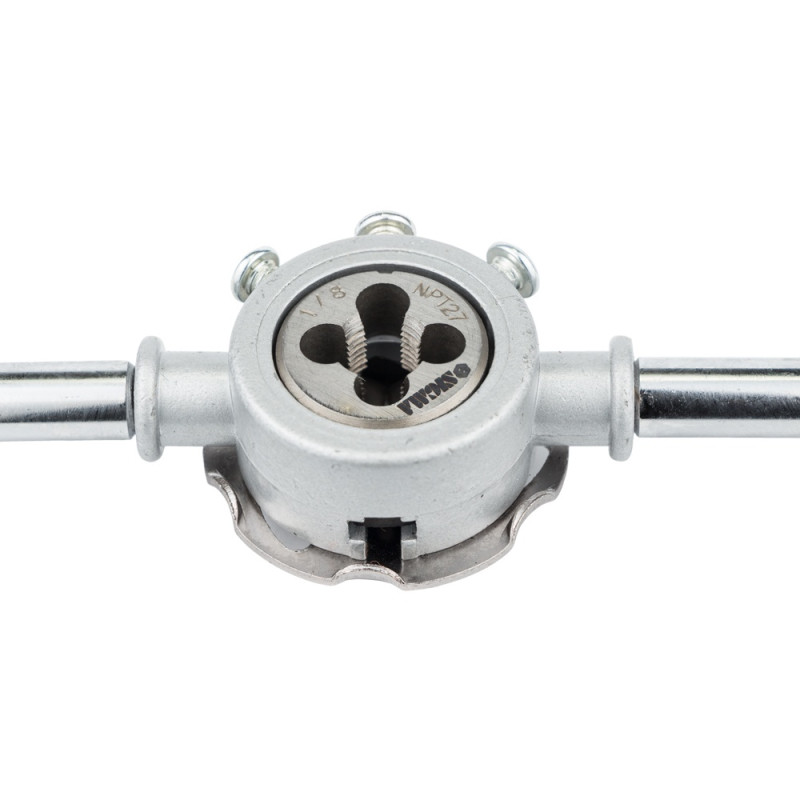 SIGMA Набор плашек и метчиков 40 предметов (металлический кейс) (1643251)