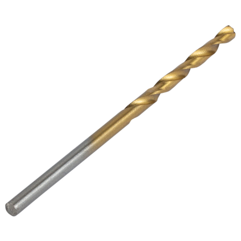 SIGMA Сверло по металлу HSS-TIN титановое Ø2.5мм (pvc, КРАТНО 10шт) (1165181) (10 шт)