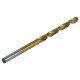 SIGMA Сверло по металлу HSS-TIN титановое Ø3.5мм (pvc, КРАТНО 10шт) (1165281) (10 шт)