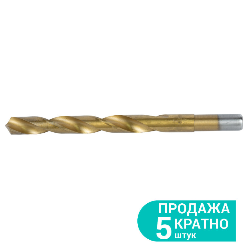 SIGMA Сверло по металлу HSS-TIN титановое Ø11.0мм (pvc, КРАТНО 5шт) (1165881) (5 шт)