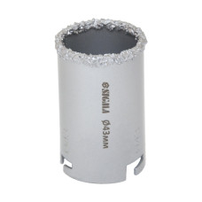 SIGMA Коронка кольцевая с вольфрамовым напылением 43мм (1512121)