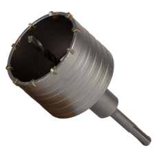 Grad Коронка по бетону Ø80×70мм 10 зубцов + хвостовик 110мм SDS-plus (1514405)