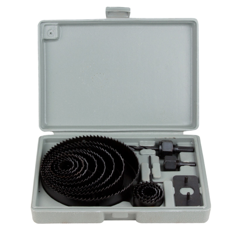 SIGMA Коронки по дереву наборные Ø19, 22, 29, 32, 38, 44, 51, 64, 76, 89, 102, 127 мм (1520161)