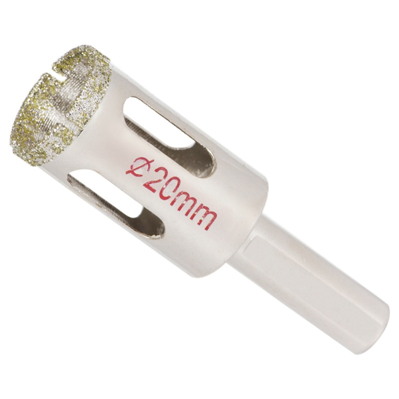 SIGMA Коронка алмазная по керамике и стеклу Ø20мм (1541201)