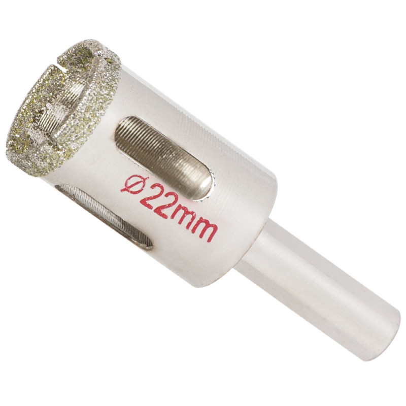 SIGMA Коронка алмазная по керамике и стеклу Ø22мм (1541221)