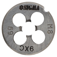 SIGMA Плашка М8×1.25мм (1604211)