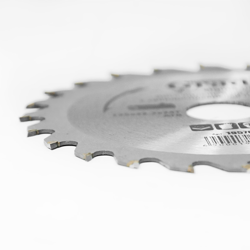 Grad Диск пильный по дереву с твердосплавными напайками Ø125×22.2×24Т, 10000об/мин (1957025)