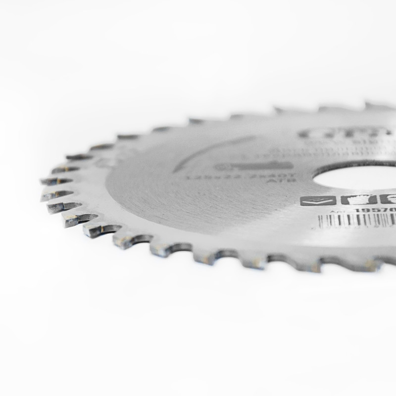 Grad Диск пильный по дереву с твердосплавными напайками Ø125×22.2×40Т, 10000об/мин (1957045)