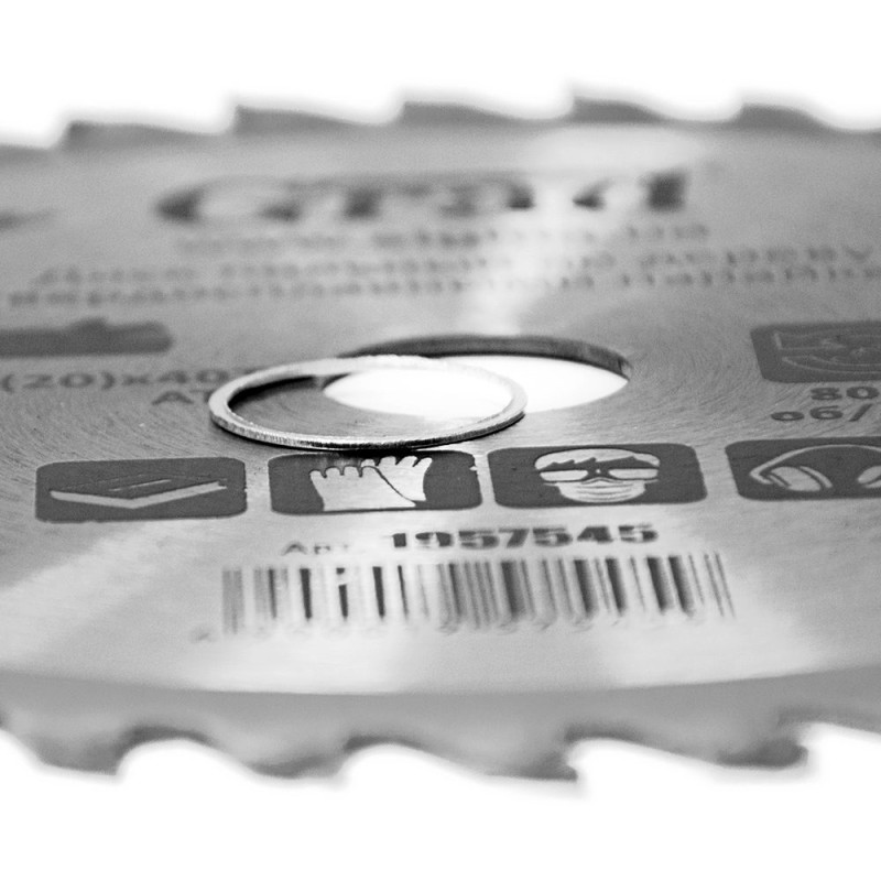 Grad Диск пильный по дереву с твердосплавными напайками Ø180×22.2 (20)×40Т, 8000об/мин (1957545)