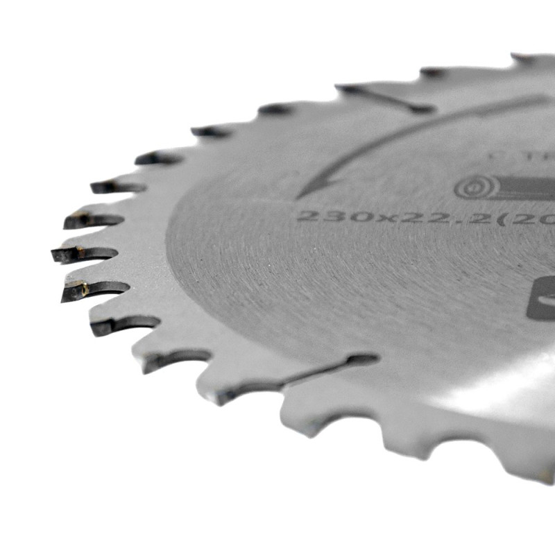 Grad Диск пильный по дереву с твердосплавными напайками Ø230×22.2 (20)×40Т, 6000об/мин (1958445)