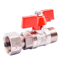 FADO Кран кульовий з накидною гайкою PN40 15 1/2" (KG01)