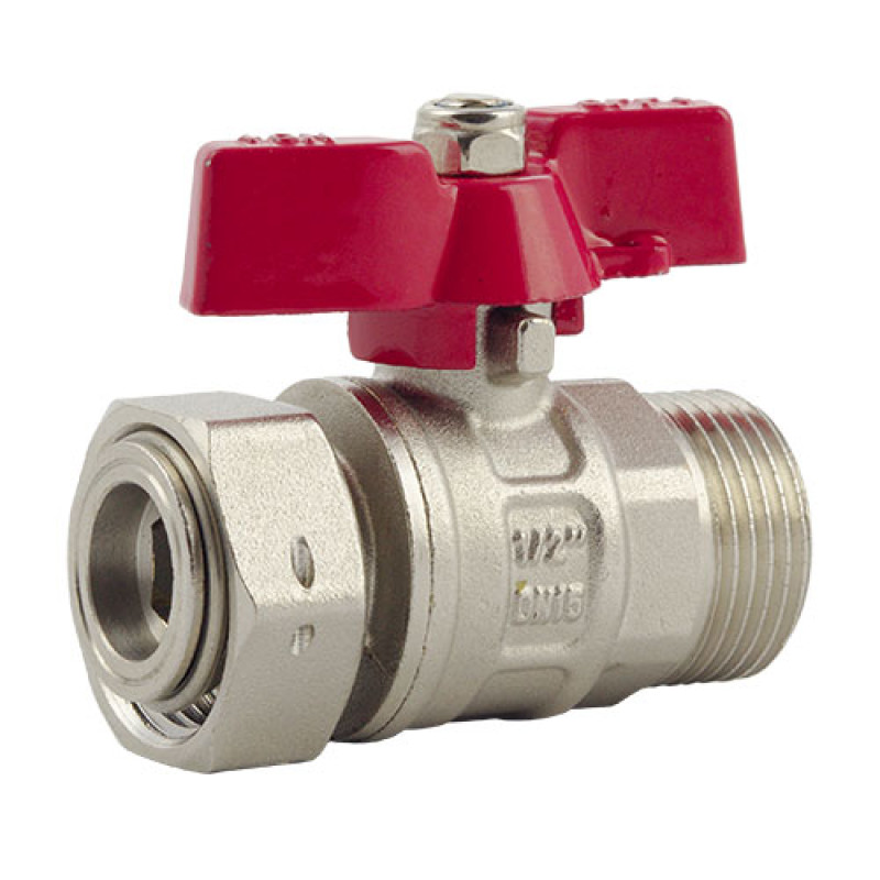 FADO Кран кульовий з накидною гайкою PN40 20 3/4" (KG02)