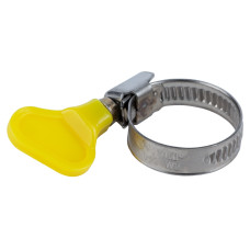 SIGMA Хомут червячный нержавеющий с бабочкой 9мм D16-27мм 25шт (2512041)