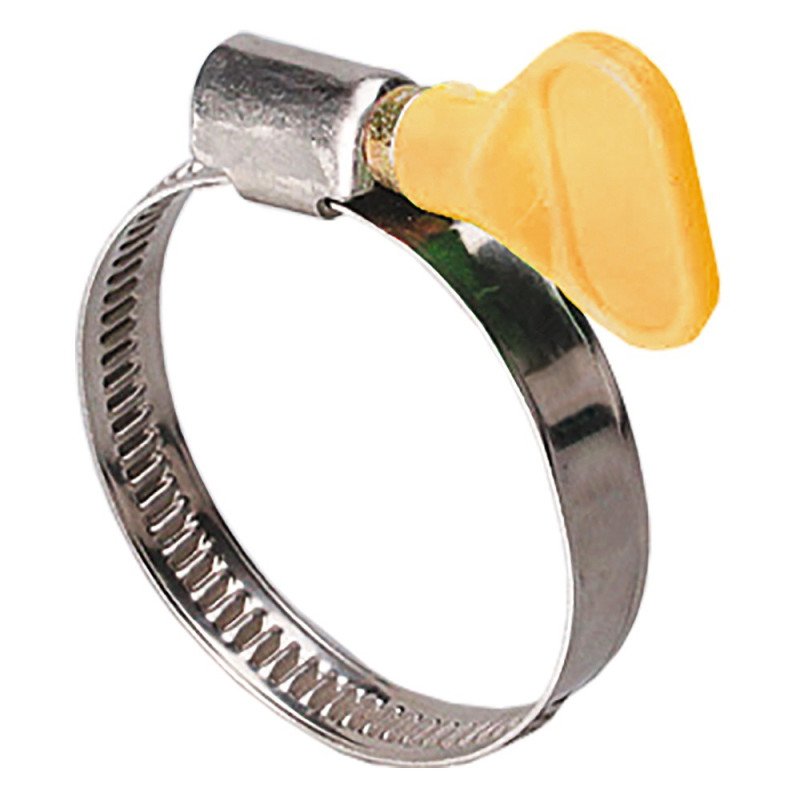 SIGMA Хомут червячный нержавеющий с бабочкой 9мм D20-32мм 25шт (2512051)