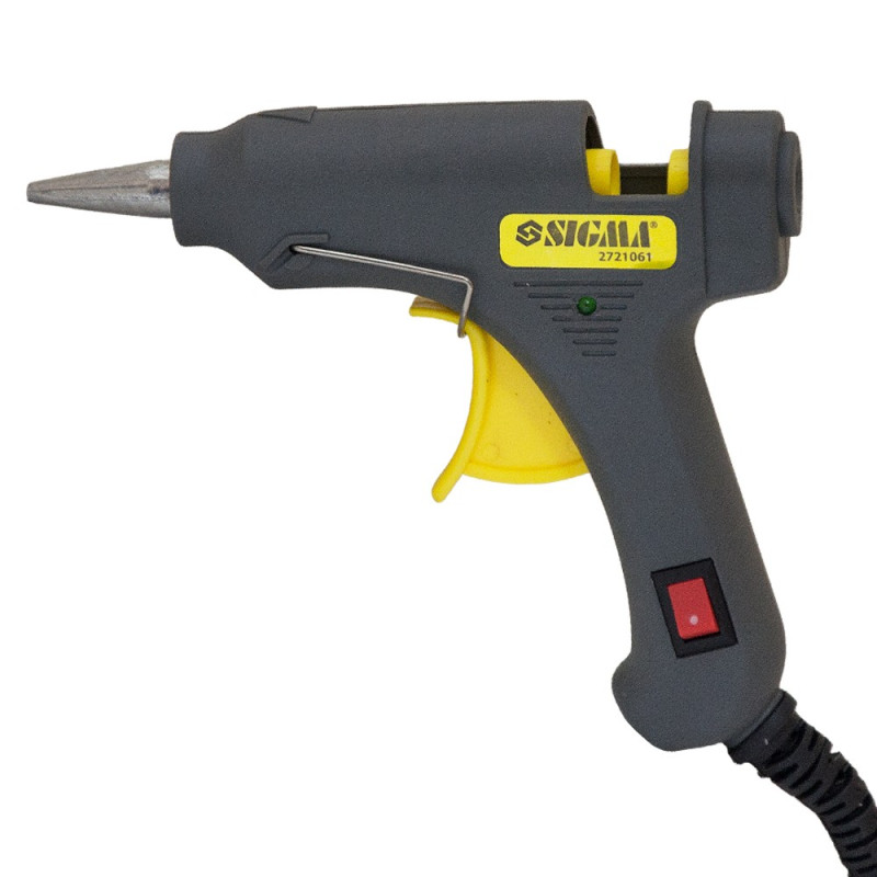 SIGMA Термоклеевой пистолет с выключателем Ø8мм 20Вт (2721061)