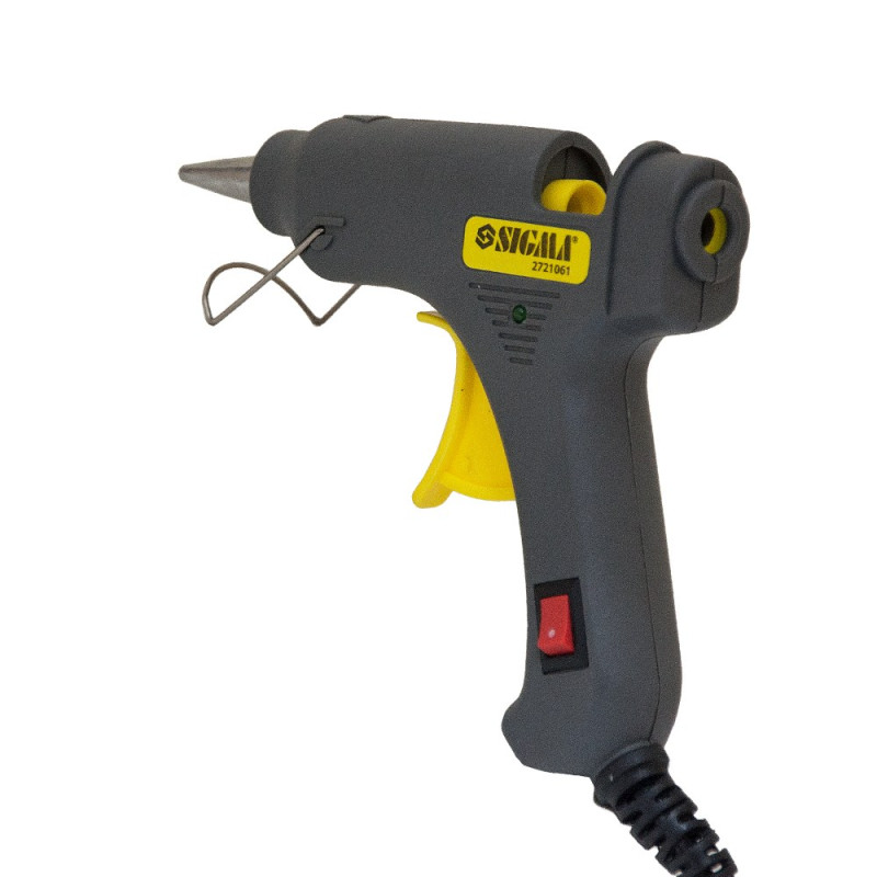 SIGMA Термоклеевой пистолет с выключателем Ø8мм 20Вт (2721061)