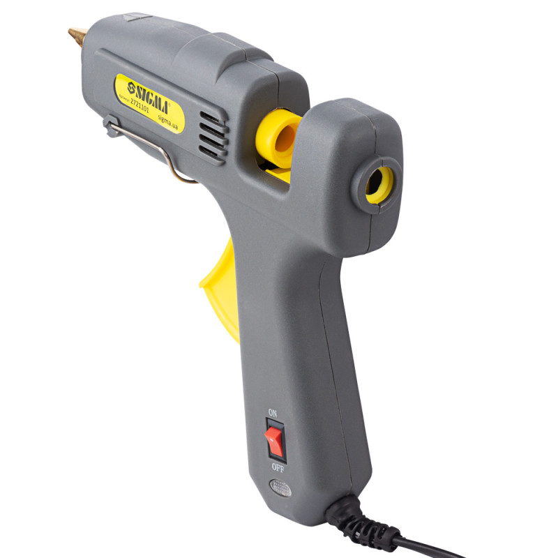 SIGMA Термоклеевой пистолет с выключателем Ø11.2мм 100Вт (2721101)