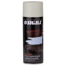 SIGMA Грунт аэрозольный акриловый 400мл RAL 7015 серый (2737521)