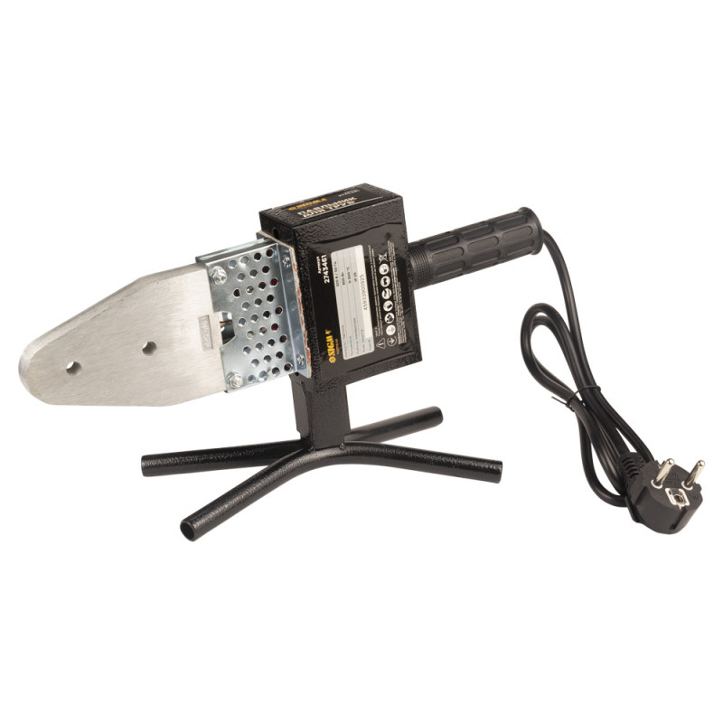 SIGMA Паяльник для пластиковых труб 800Вт 20-63мм металлический кейс (2743461)