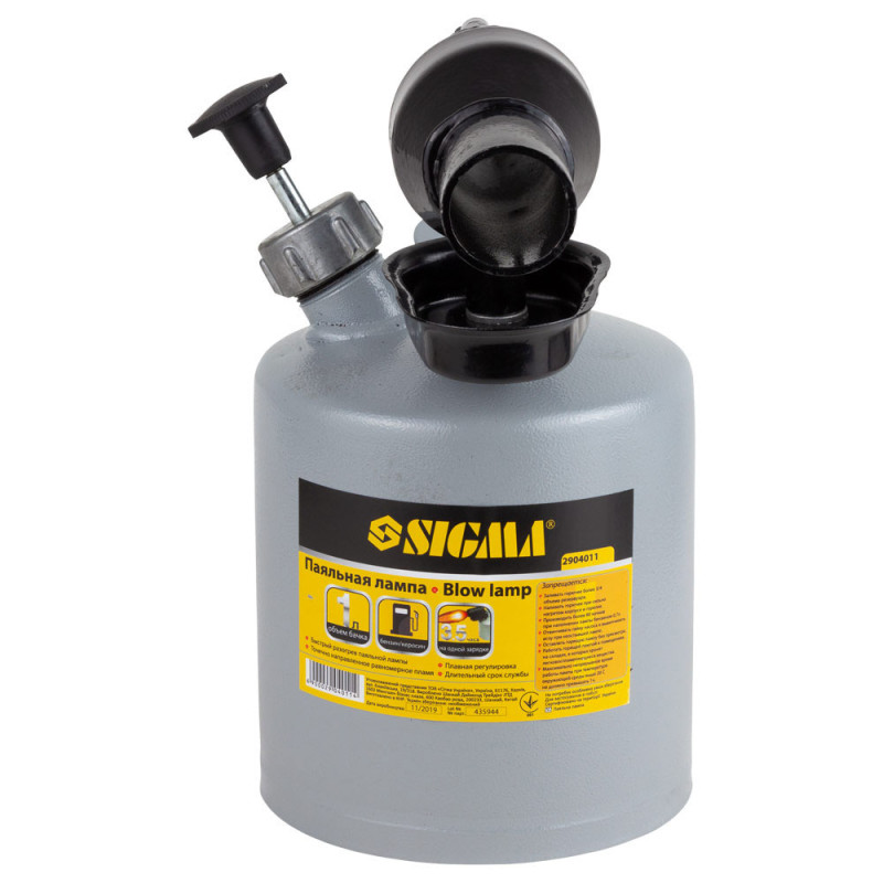 SIGMA Паяльная лампа (тип Украина) 1.0л (2904011)