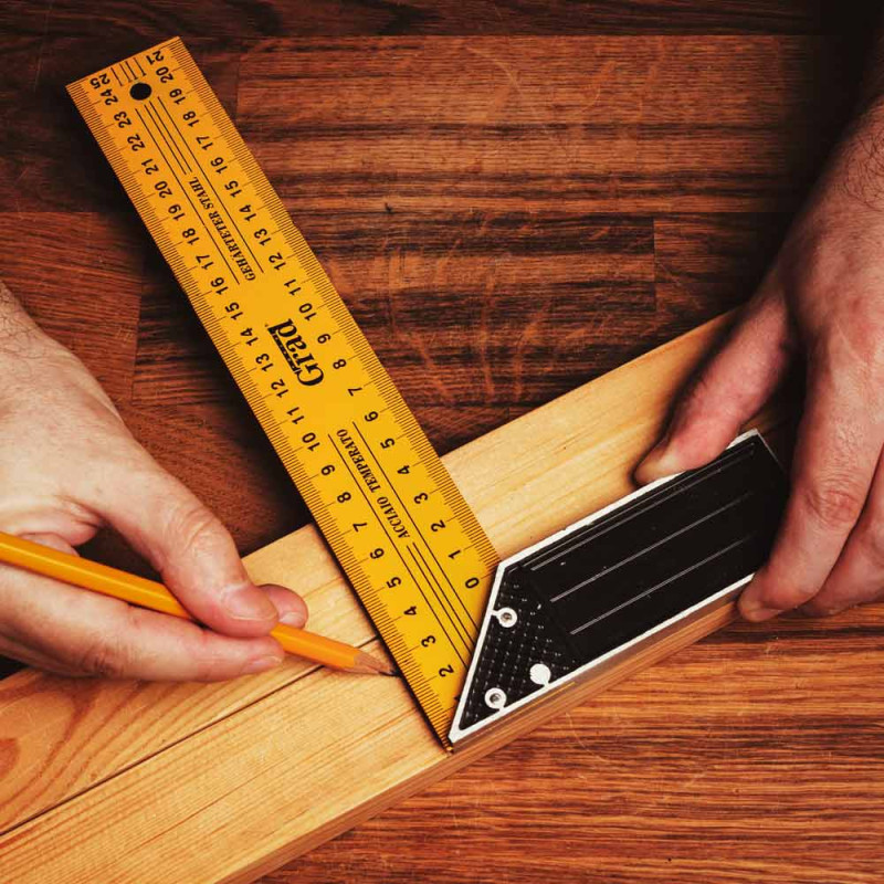 Grad Угольник стальной 250мм (3625255)