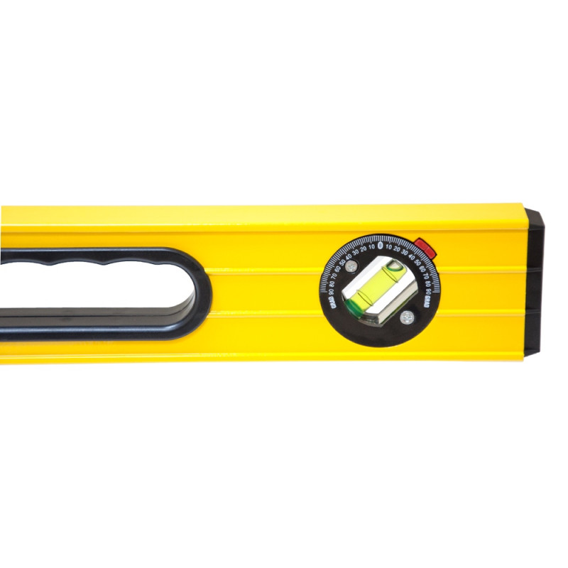 SIGMA Уровень с поворотной капсулой, 2 рукоятки 80см (3723081)