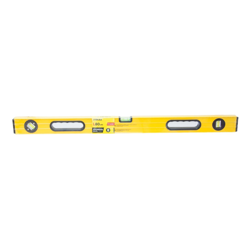 SIGMA Уровень с поворотной капсулой, 2 рукоятки 80см (3723081)