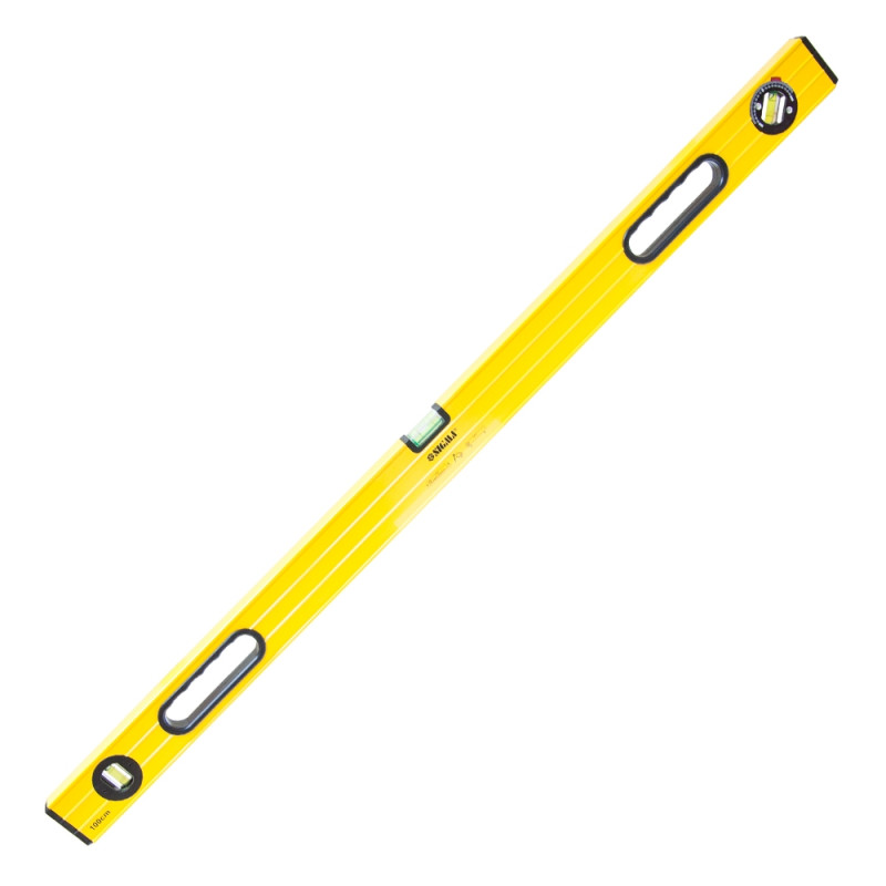 SIGMA Уровень с поворотной капсулой, 2 рукоятки 100см (3723101)