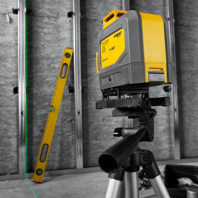 SIGMA Нивелир лазерный самовыравнивающийся 16 линий 4×360° (3727251)