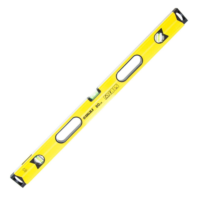 SIGMA Уровень магнитный 3 капсулы + глазок 80см (3732081)