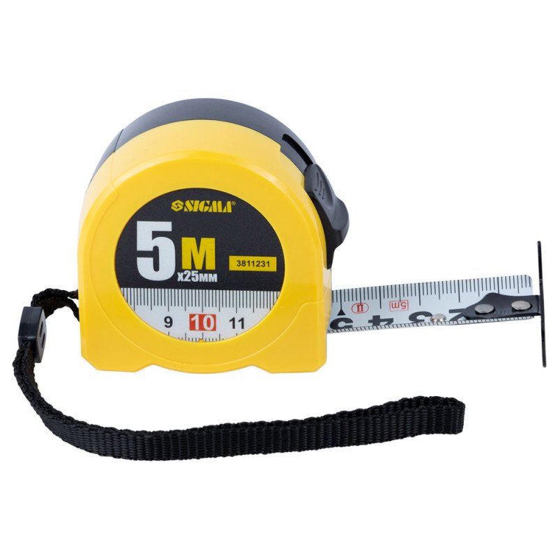 SIGMA Рулетка Color 5м×25мм (3811231)