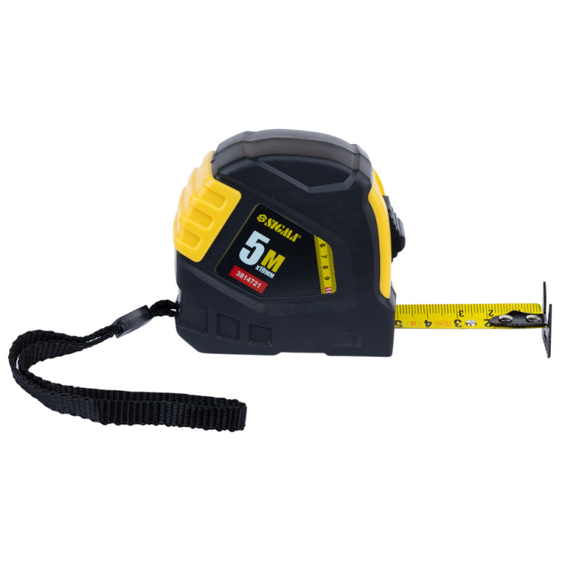 SIGMA Рулетка обрезиненная 5м×19мм (3814721)