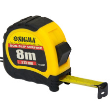 SIGMA Рулетка shiftlock 8м×25мм (3815081)