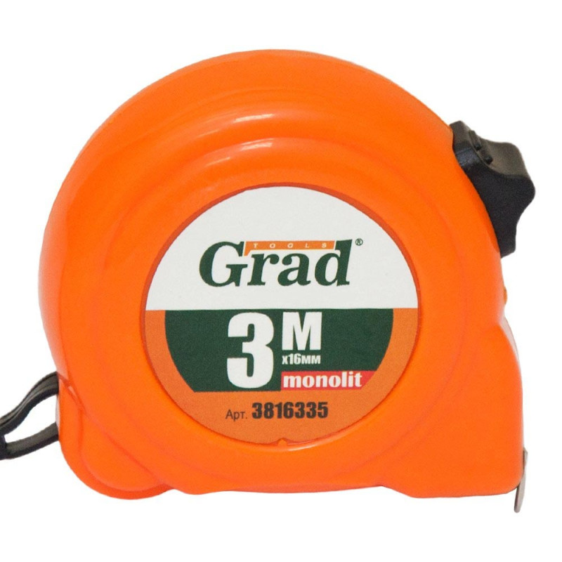 Grad Рулетка Monolit 3м×16мм (3816335)