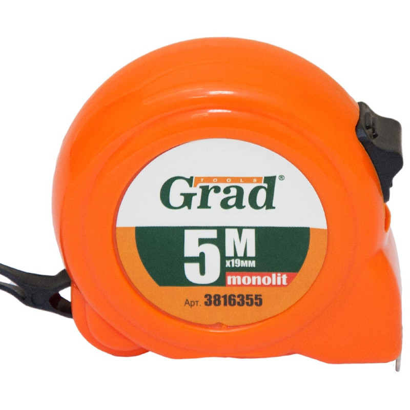 Grad Рулетка Monolit 5м×19мм (3816355)