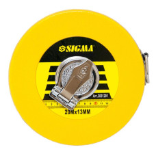 SIGMA Рулетка стекловолокно 20м×13мм (3831201)