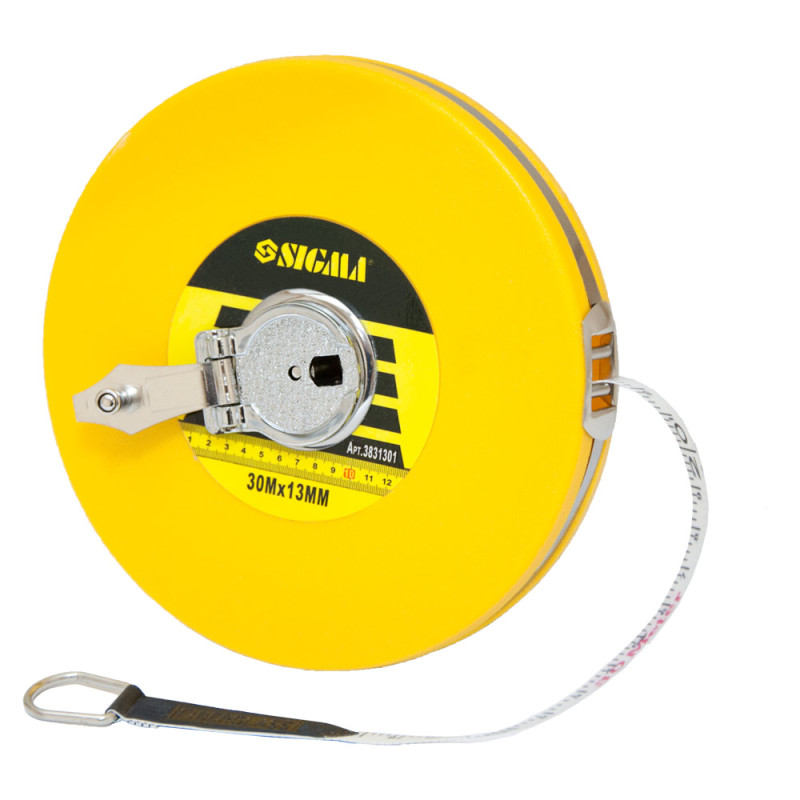 SIGMA Рулетка стекловолокно 30м×13мм (3831301)