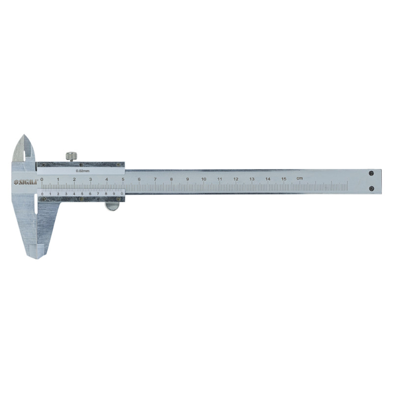 SIGMA Штангенциркуль механический 150мм точность ±0.02мм (пенал) (3922161)