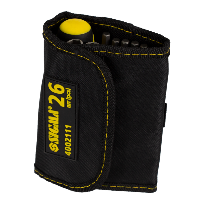 SIGMA Викрутка + біти 18шт + насадки торцеві 6шт CrV (4002111)