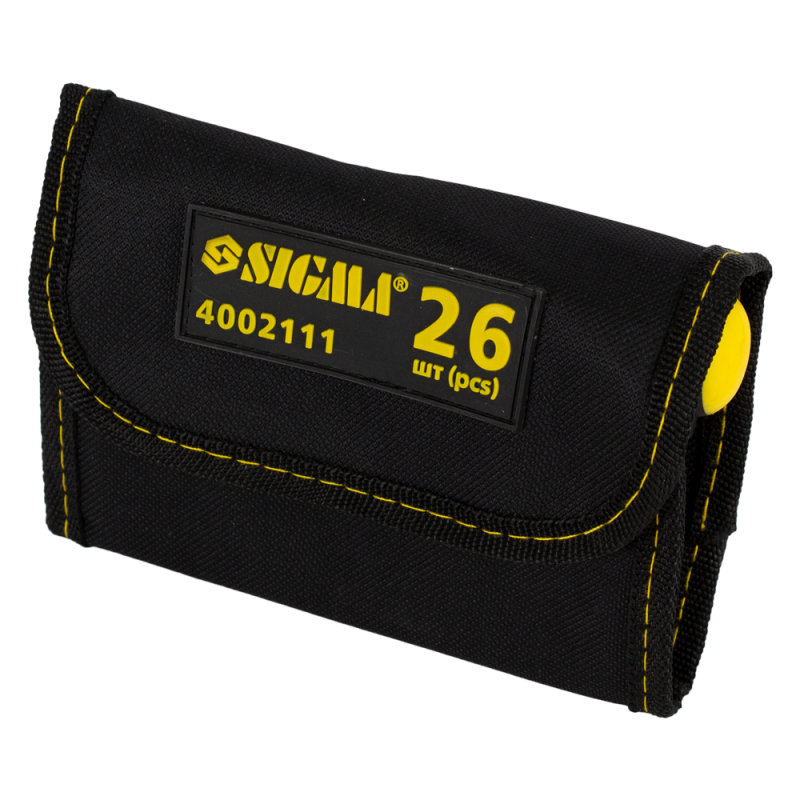 SIGMA Викрутка + біти 18шт + насадки торцеві 6шт CrV (4002111)