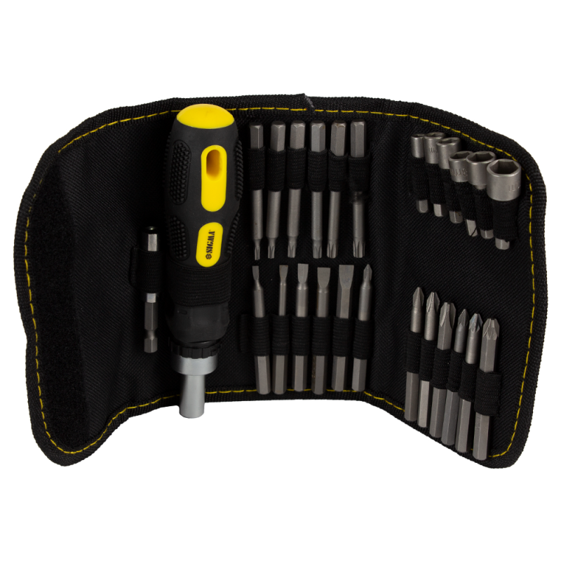 SIGMA Викрутка + біти 18шт + насадки торцеві 6шт CrV (4002111)