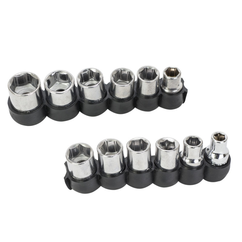 SIGMA Викрутка з реверсом + насадки торцеві 1/4" 27шт CrV (4002121)