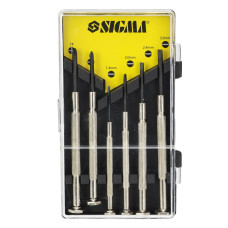 SIGMA Набір викруток для точних робіт 6шт CrV (кейс) (4003051)