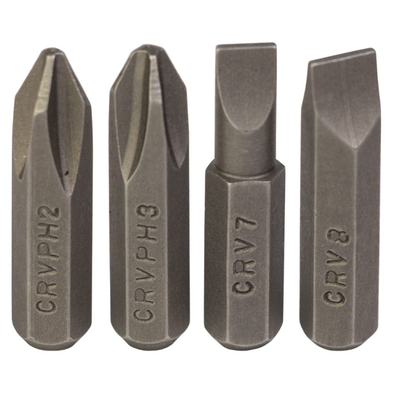 SIGMA Викрутка ударно-поворотна з битами 8шт CRV (пластик кейс) (4004011)